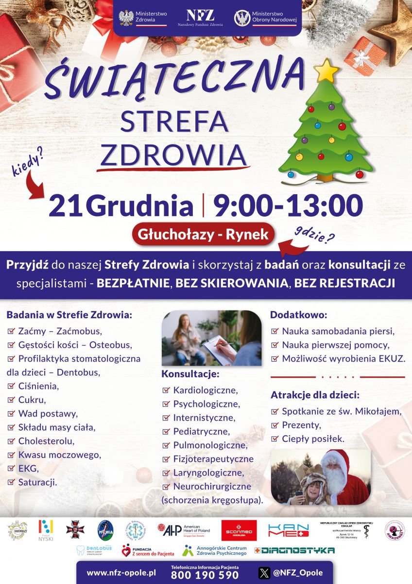 świąteczna strefa zdrowia